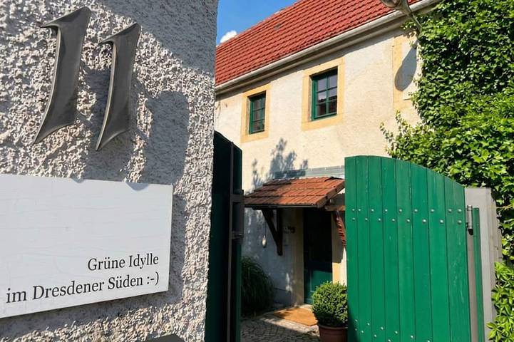 Ferienhaus für 2 Personen, mit Terrasse und Garten in Bannewitz