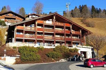 Hütte für 4 Personen, mit Balkon in Hasliberg