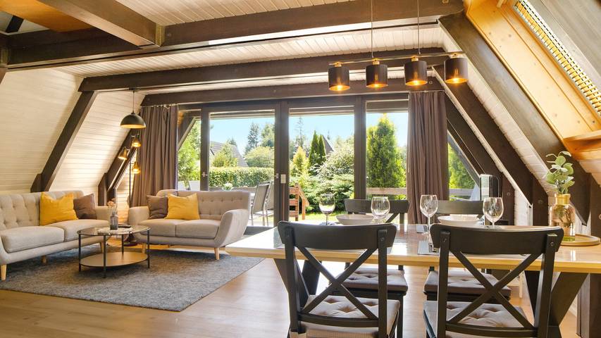 Location de vacances pour 4 personnes, avec jardin à Schramberg