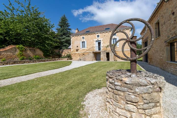 Casa de vacaciones Pech'mej con piscina en el corazón del Périgord Noir in Sainte-Foy-de-Belvès, Périgord Noir