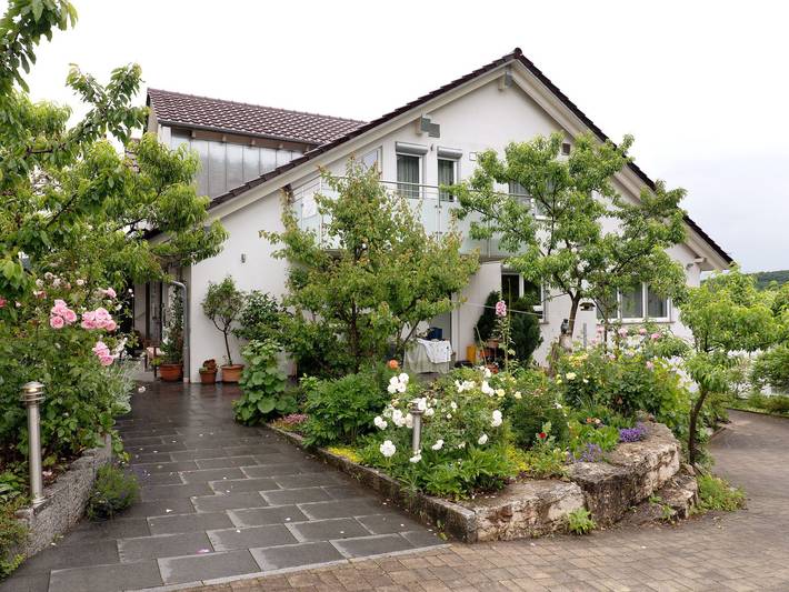 Ferienwohnung für 5 Personen, mit Terrasse und Garten im Kraichgau