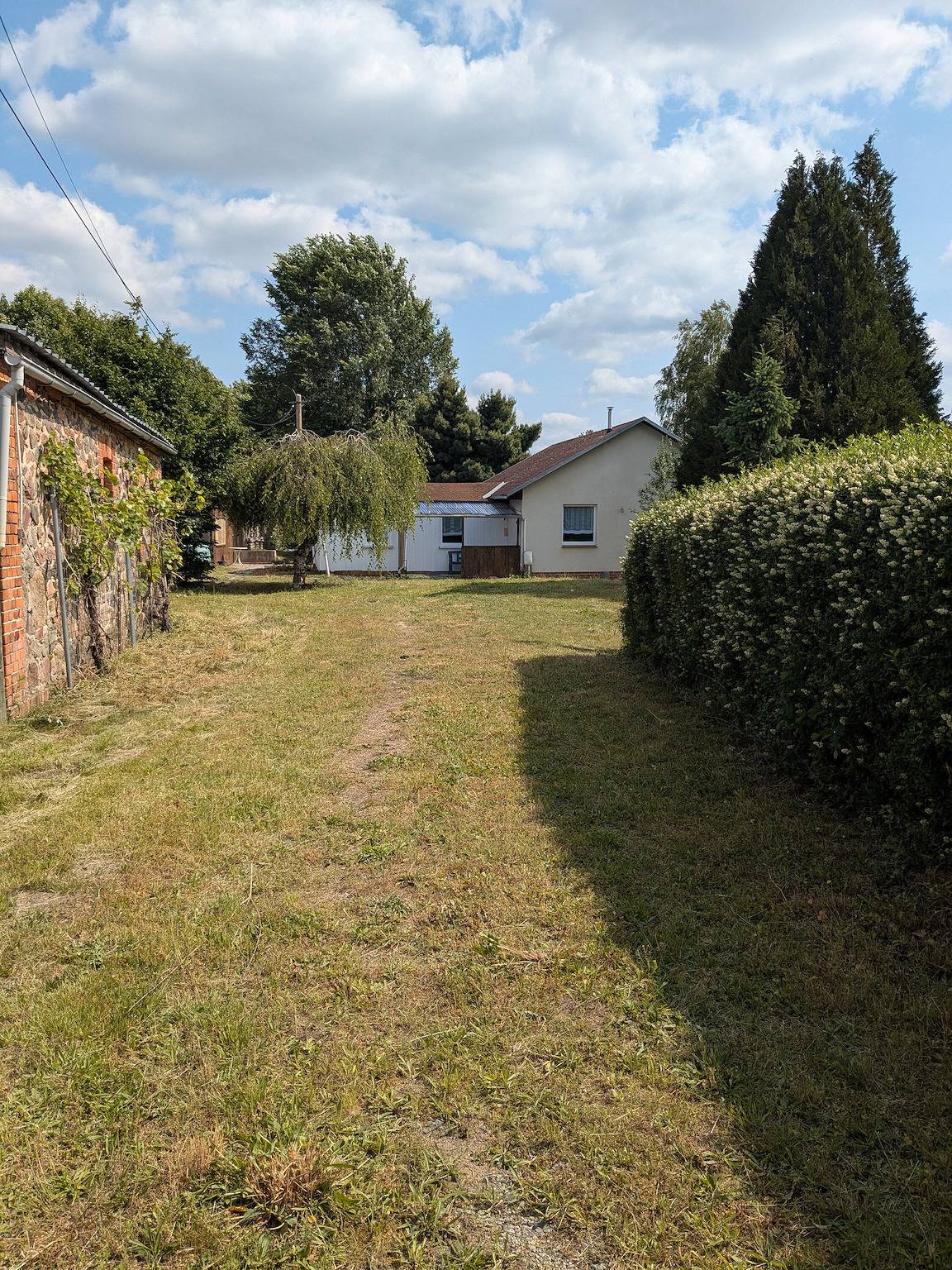 Ferienhaus 'Haus Im Grünen' mit privater Terrasse, Gemeinschaftsgarten und Wi-Fi in Calau, Oberspreewald-Lausitz