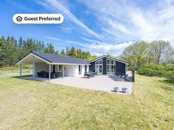 Ferienhaus für 10 Personen, mit Sauna und Terrasse, kinderfreundlich in Filsø See