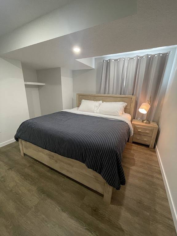 Cheerful 1-bedroom home with free parking space on the street in Edmonton, Alberta