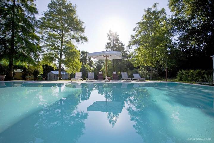 Casa vacanza per 3 persone, con Terrazza e Giardino nonché Piscina e Panorama a Valsamoggia