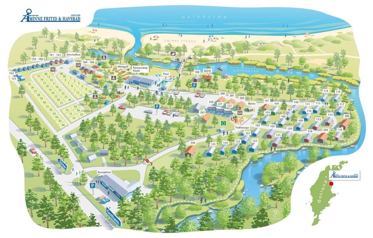 Åminne Fritid & Havsbad Ab in Gotland