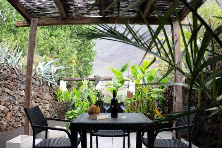 Casa rural para 3 personas, con Jardín en El Hierro