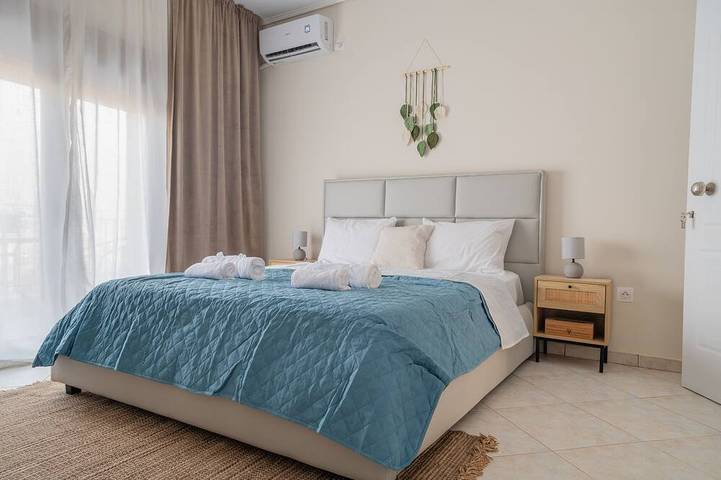 Ägäis Nest | 2-Zimmer-Haus mit Schlossblick in North Aegean Islands