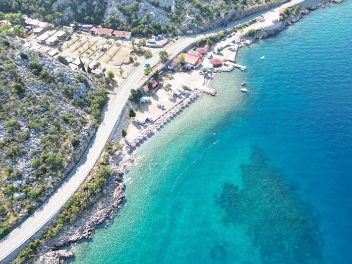 Kemping dla 6 osób, z ogród i widok w Sveti Juraj