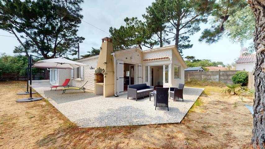 Maison de vacances pour 4 personnes, avec jardin, adapté aux familles à Bretignolles-sur-Mer