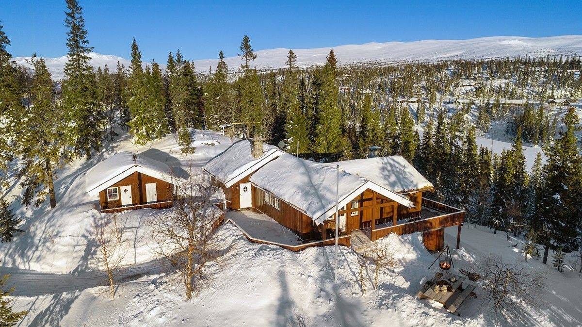 Hütte mit fantastischer Aussicht, Sauna und See in Sigdal
