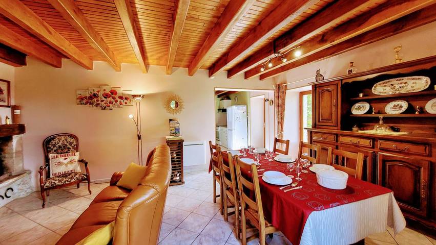 Gîte pour 6 personnes, avec terrasse et jardin, animaux acceptés en Charente - 4