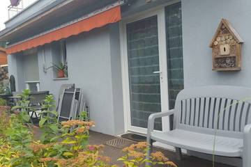 Gîte pour 4 personnes, avec jardin à Breuschwickersheim