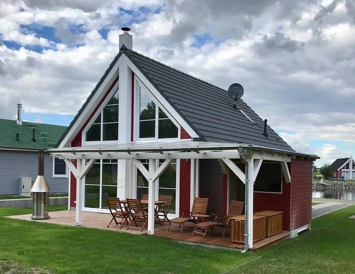Ferienwohnung für 4 Personen, mit Ausblick und Garten sowie Sauna, kinderfreundlich in Wandlitz