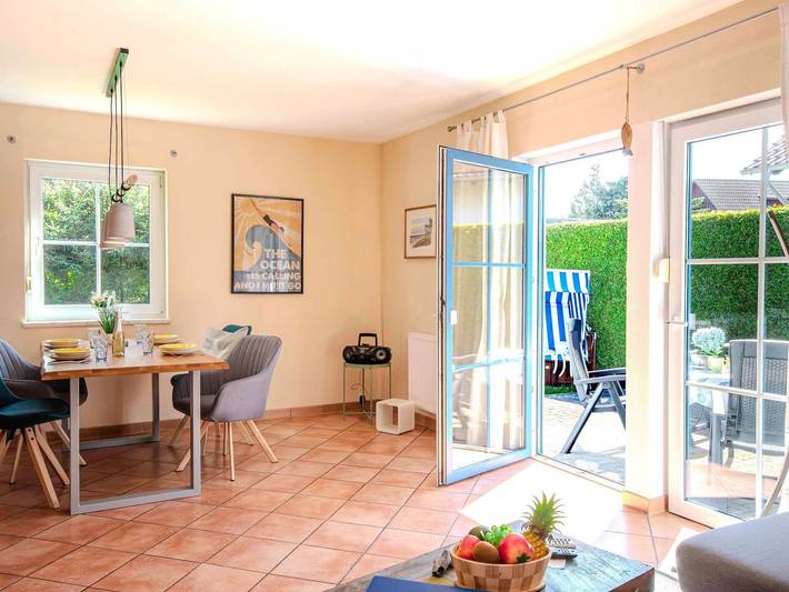 Ferienhaus für 5 Personen, mit Garten und Terrasse, kinderfreundlich in Wieck am Darß