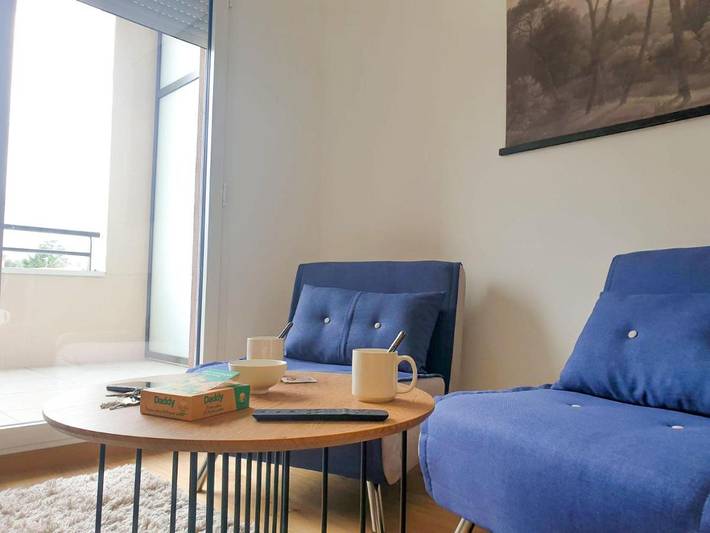 Gîte pour 4 personnes, avec terrasse et vue à Champagne-au-Mont-d'Or - 4