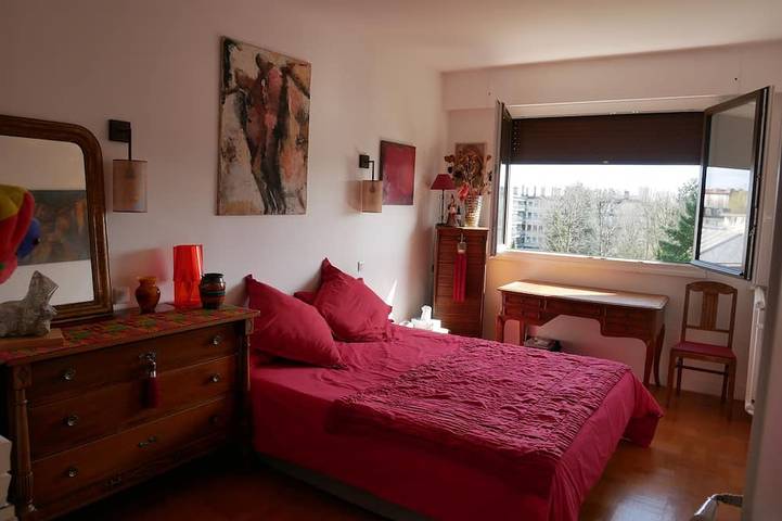 Appartement de vacances pour 5 personnes, avec Balcon et Piscine