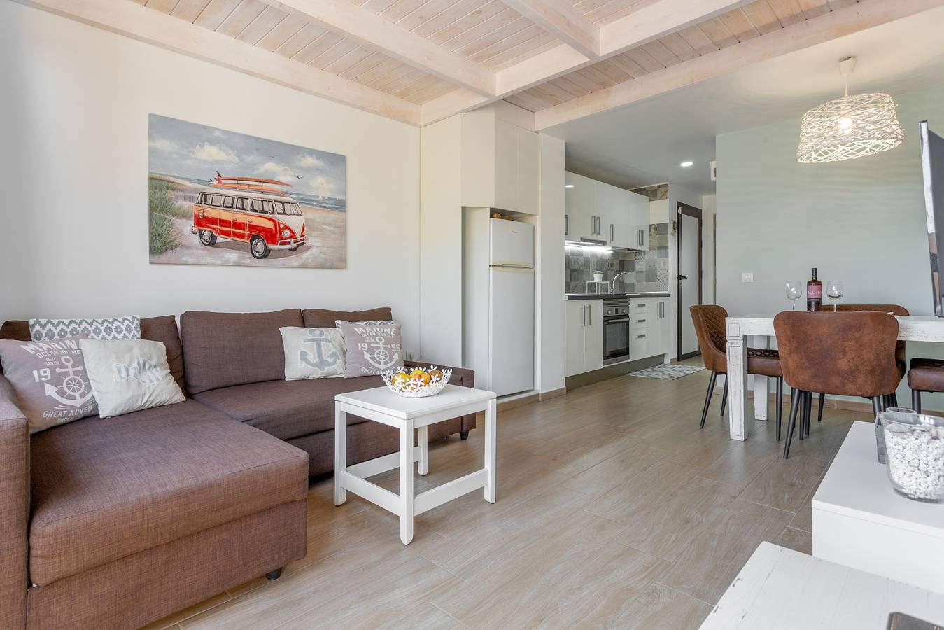 Appartement entier, Marvin Home à Corralejo : Appartement Rénové avec Vue sur Jardin in Oasis Tamarindo, La Oliva