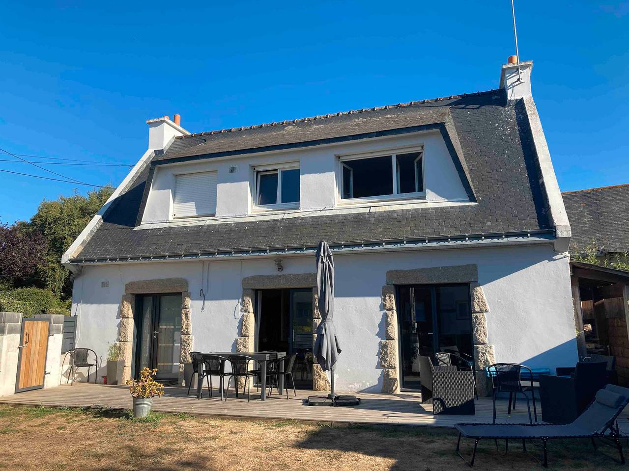 Ferienhaus 'Ty Glou Maison Charmante' mit privater Terrasse, privatem Garten und Wi-Fi in Ploemeur, Côte des Mégalithes