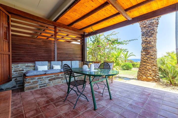Ferienhaus für 4 Personen, mit Garten