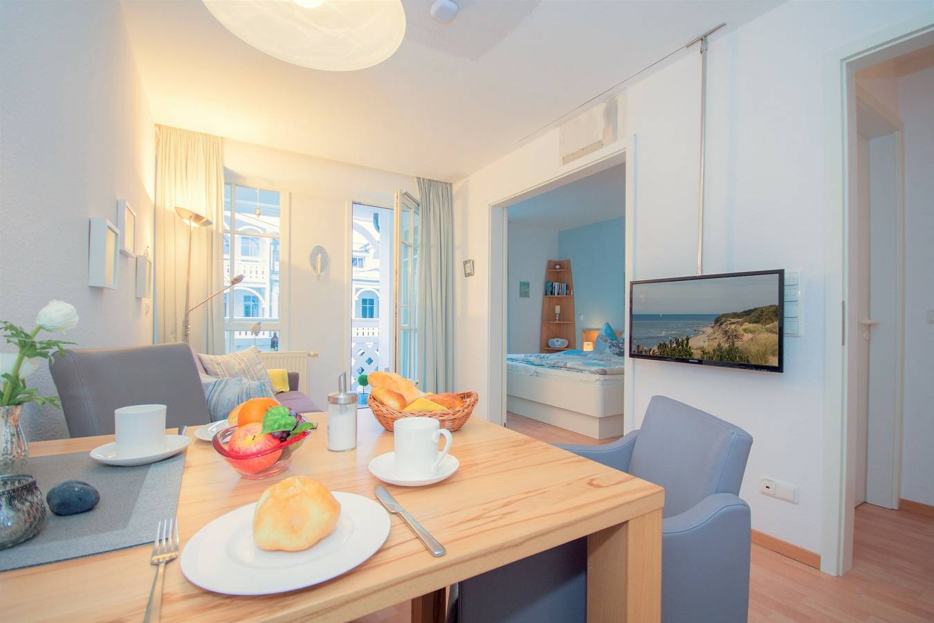 Appartement de vacances entier, Ferienwohnung 540 "Steuermann" in Sellin, Région de Rügen