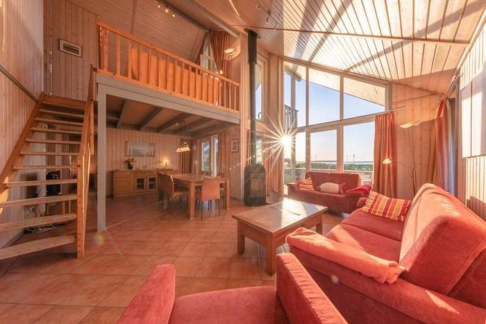 Wildgans Classic 29 - Großzügiges skandinavisches Ferienhaus auf 2 Ebenen in Rechlin, Müritz