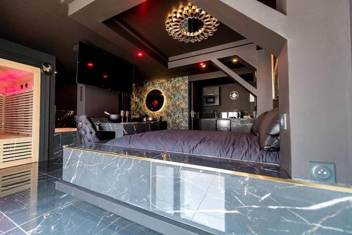Appartement de vacances pour 2 personnes, avec Jacuzzi ainsi que Terrasse et Sauna