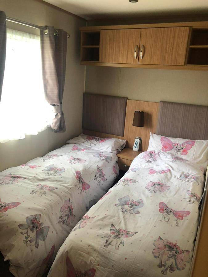 Mobile Home in Blackpool Pleasure Beach, North West England