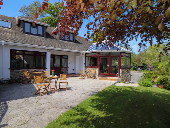 Apartment for 2 people, with garden, with pets in Falmouth (UK)