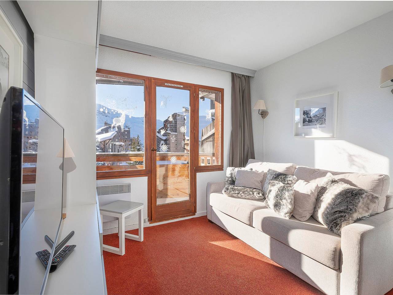 Entire apartment, Cozy 2-room apt for 4, south balcony, Avoriaz in Morzine, Les Portes du Soleil