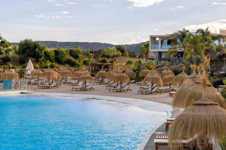 Vakantieappartement voor 4 personen, met tuin en sauna, kindvriendelijk in Estepona