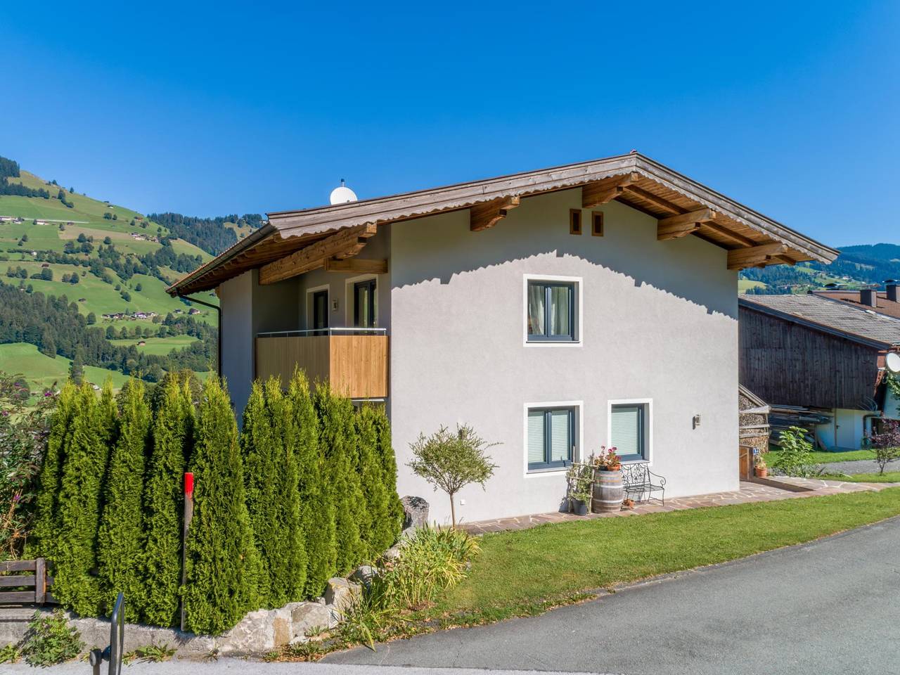 Geheel appartement, Ruim appartement, direct naast een prachtig winterwandelpad in Brixen im Thale, Kaisergebirge