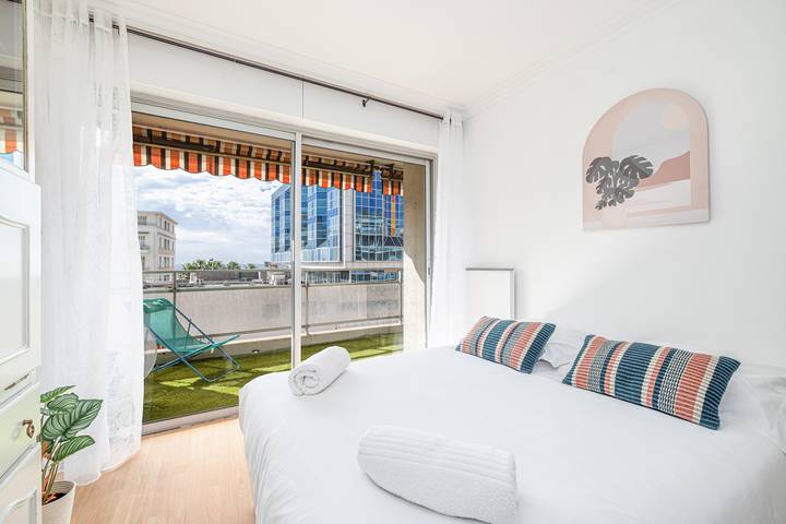 Gîte pour 4 personnes, avec balcon dans Plage Magnan - 4