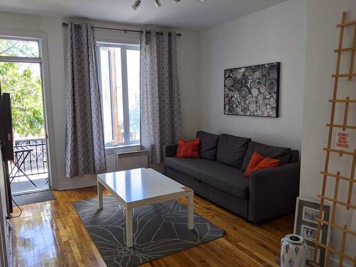 Casa vacacional para 4 personas, con balcón y jacuzzi en Montreal