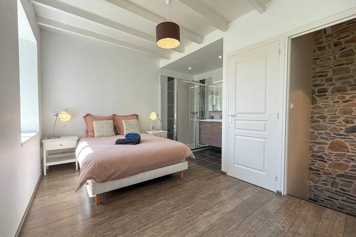 Location de vacances pour 6 personnes, avec terrasse et jardin à Le Rozel