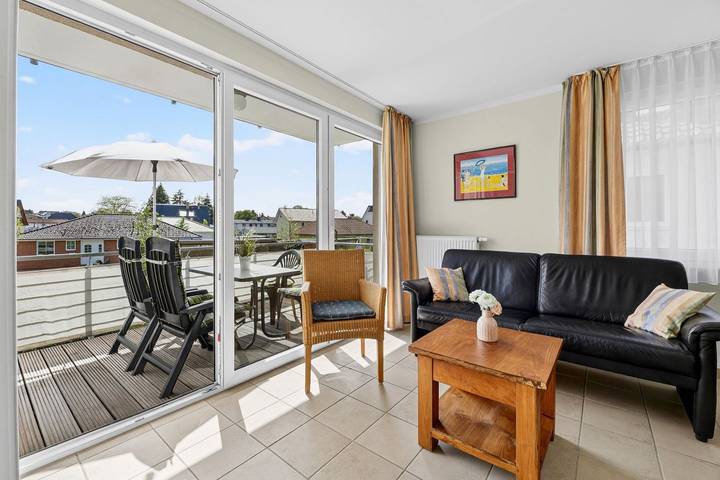 Ferienwohnung für 4 Personen, mit Balkon/Terrasse und Balkon
