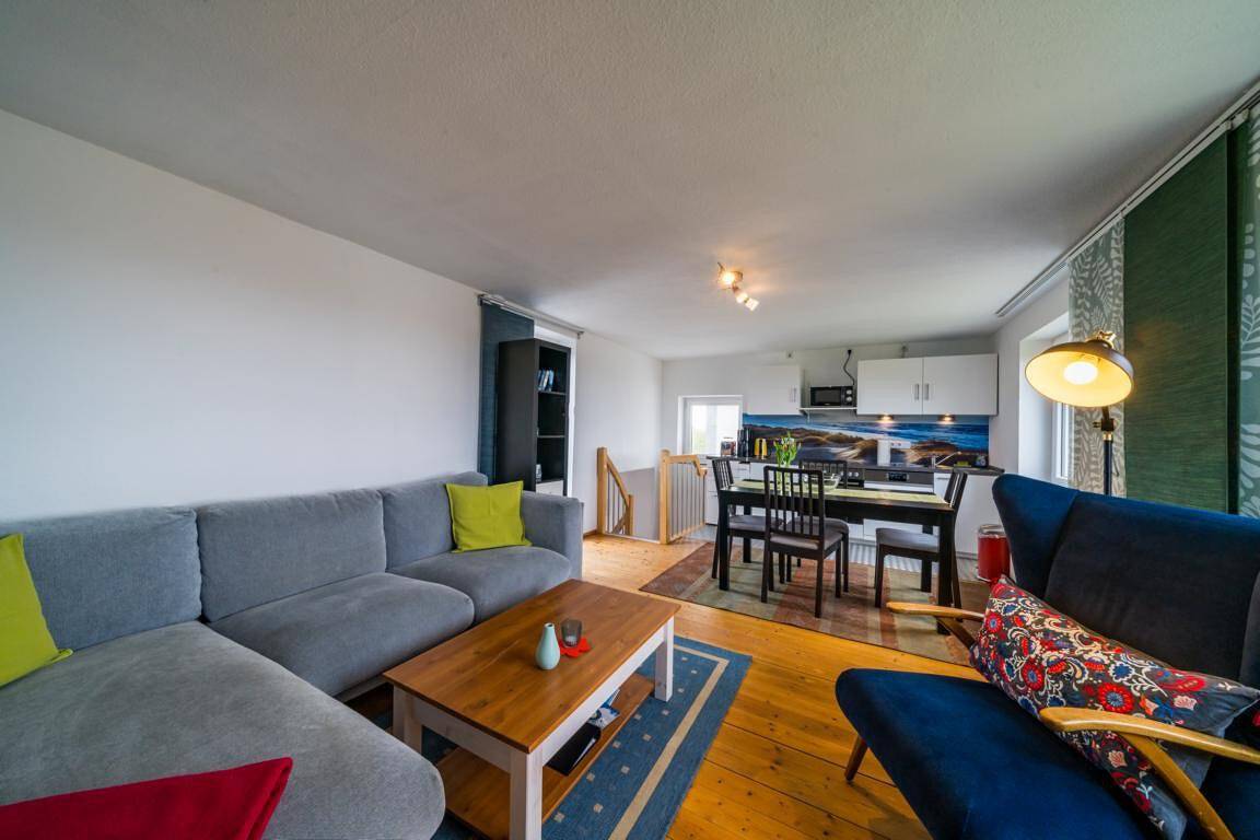 Ganze Wohnung, Ferienwohnung Meeresblick" mit Meerblick, Balkon und Wi-Fi in Borkum