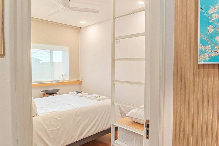 Gîte pour 4 personnes, avec Balcon à Espinho