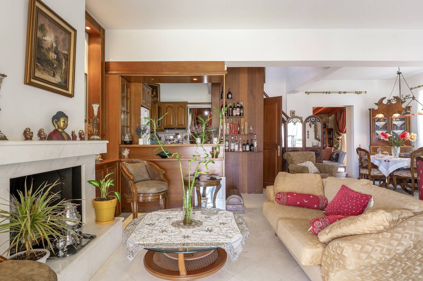 Ganze Wohnung, Apartment „Haus mit Meerblick“ mit Meerblick, privater Terrasse und Wlan in Golf von Kyparissia