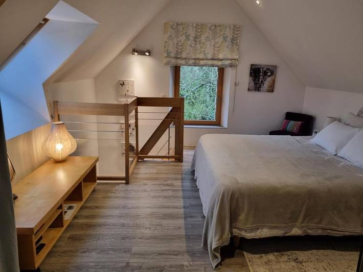 Location de vacances pour 4 personnes, avec Jardin et Vue à La Lucerne-d'Outremer - 4