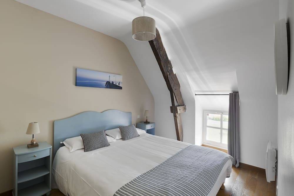 Ferienhaus-Hütte-Nasszelle-Meerblick-Logis N2 in Cancale, Mont-Saint-Michel-Bucht
