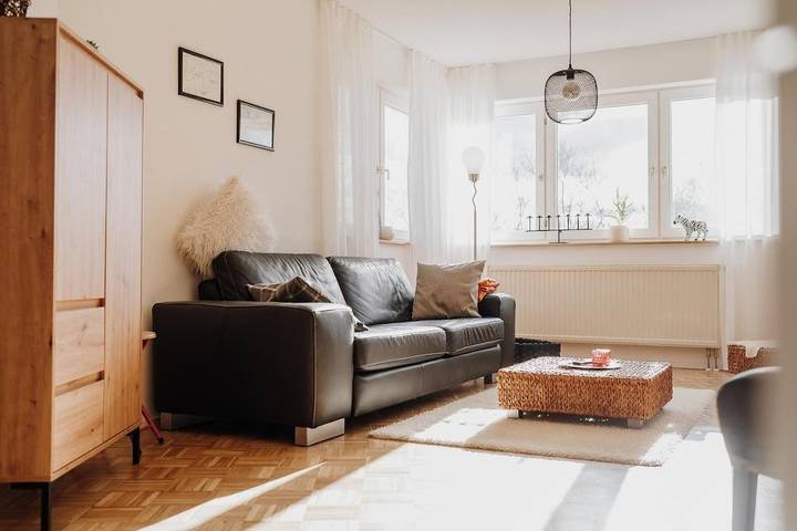 Ferienwohnung für 3 Personen, mit Terrasse und Garten in Riedlingen