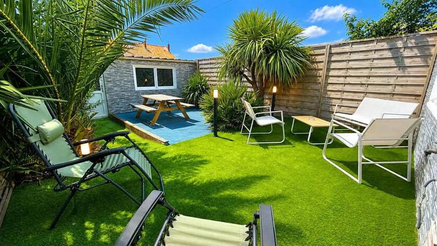 Location de vacances pour 5 personnes, avec vue et jardin à Grand-Fort-Philippe - 4