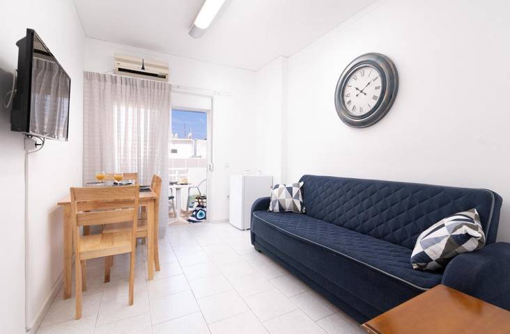Vakantieappartement voor 3 personen, met terras in Rhodos Stad