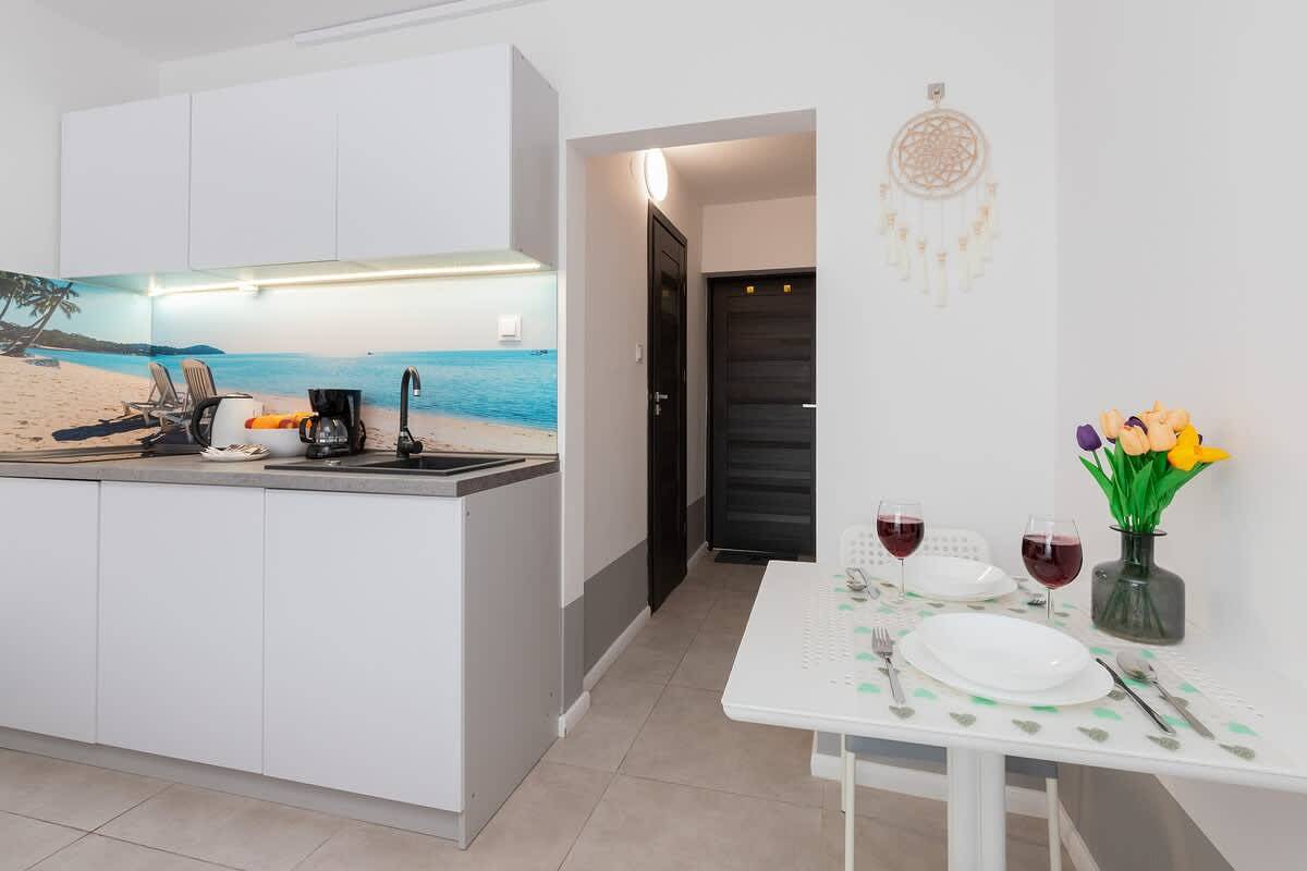 Cały apartament, Apartament wakacyjny dla 2 osób in Jastrzębia Góra, Zatoka Gdańska