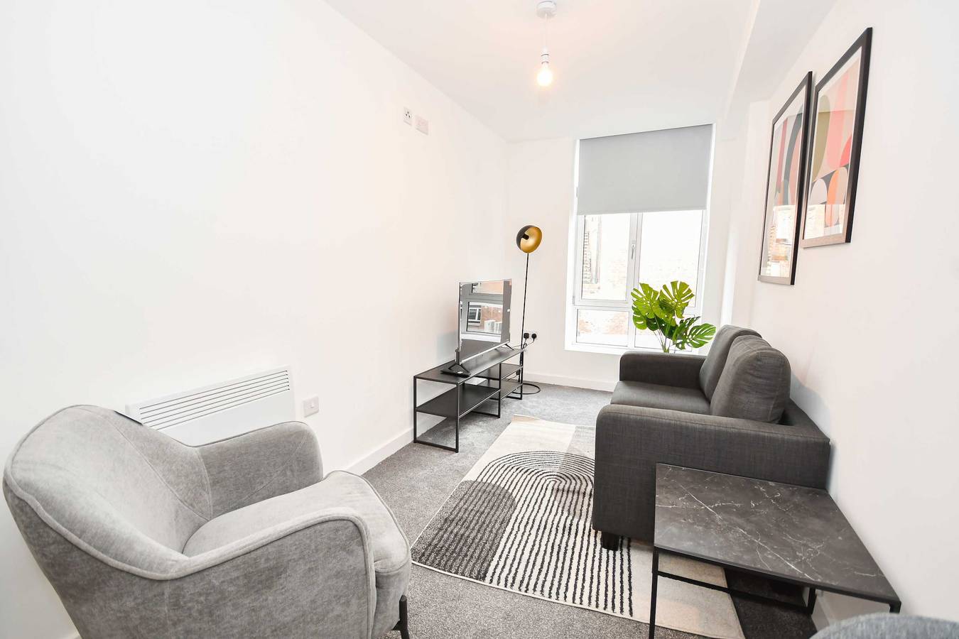 Ganze Wohnung, Modern & Bright 1Bed Flat in Central Sheffield in Sheffield, Südliches Yorkshire