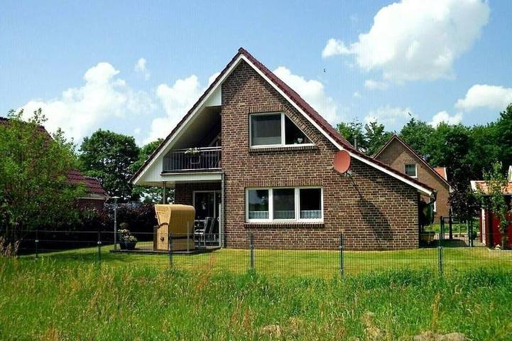 Ferienhaus für 5 Personen, mit Garten und Balkon, mit Haustier