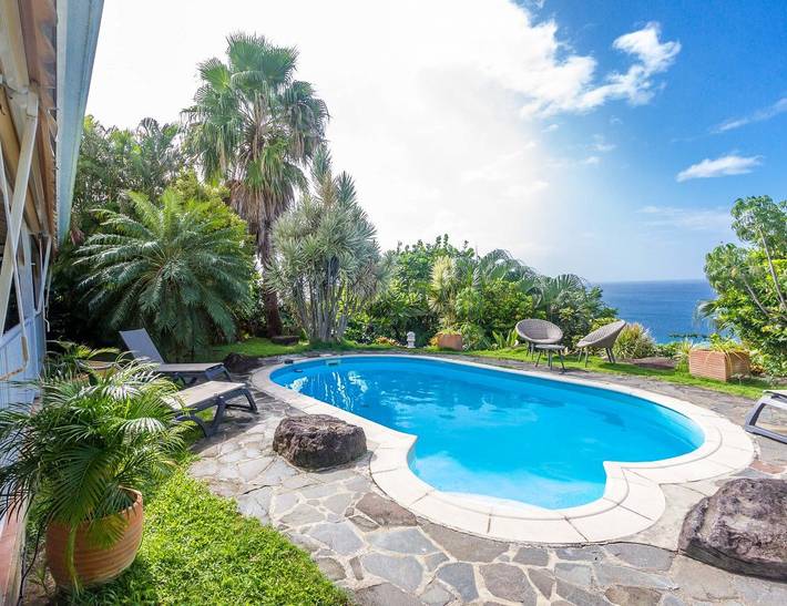 Location de vacances pour 8 personnes, avec piscine ainsi que terrasse et jardin, animaux acceptés dans Basse-Terre (homonymie) - 3