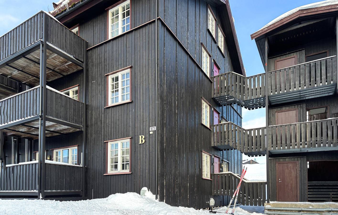 Geheel vakantieappartement, Vakantieappartement voor 4 personen met terras in Skeikampen, Gausdal