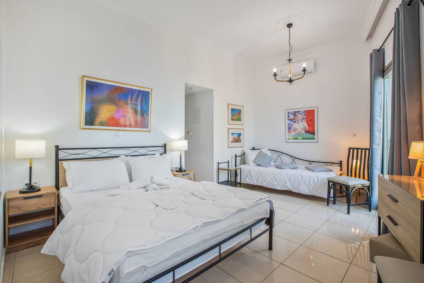 Habitación 'Porto Chania B3' con jardín compartido, Wi-Fi y aire acondicionado. in Splantzia, Region de Chania